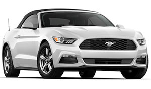 rent a car tour on route 66 Ford Mustang or similar / convertible