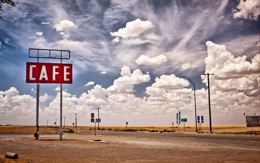 Route 66 cafe stop